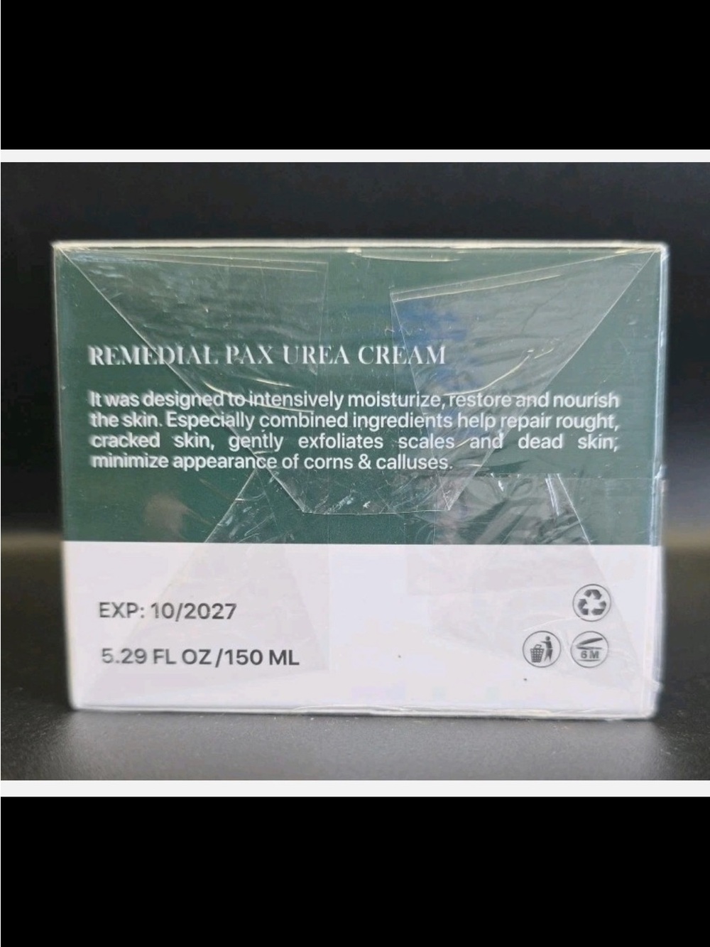 Urea 40% Cream Moisturizer for Hands & Feet - Green - Picture 2 of 2